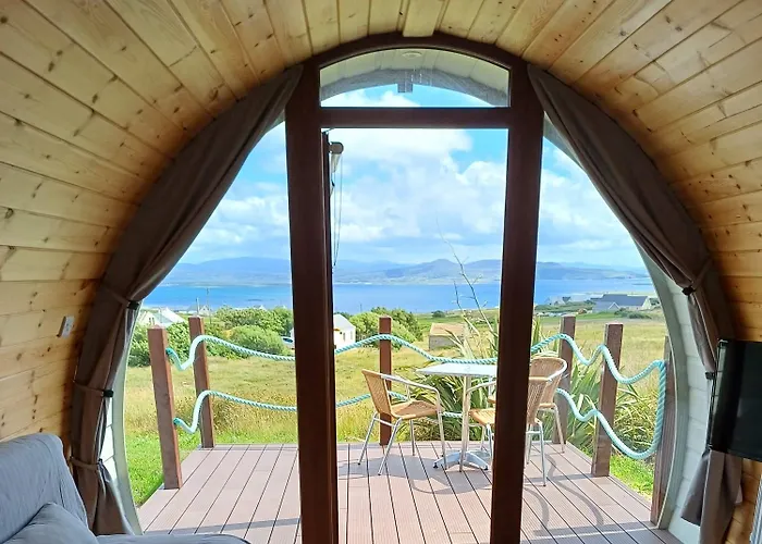 Деревянный коттедж Arranmore Glamping Aphort